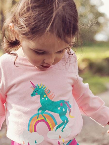 Picture of SPARKLY UNICORN TOP (3-4 YRS)